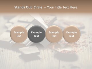 Dessert Cocoa Heap PowerPoint Template