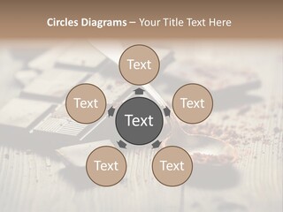 Dessert Cocoa Heap PowerPoint Template