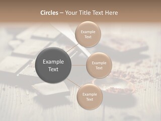 Dessert Cocoa Heap PowerPoint Template