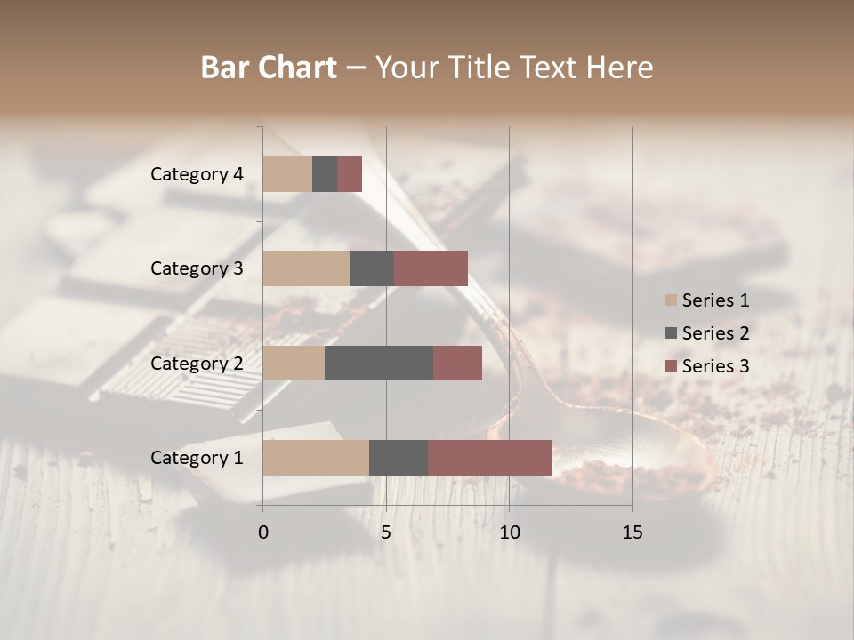 Dessert Cocoa Heap PowerPoint Template