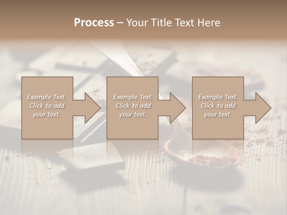 Dessert Cocoa Heap PowerPoint Template