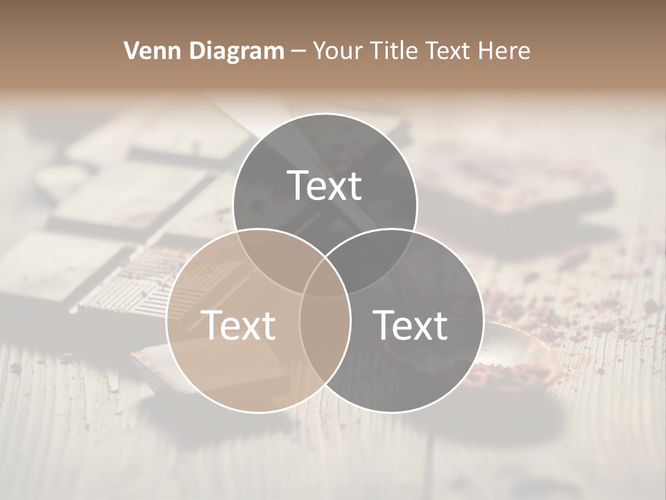 Dessert Cocoa Heap PowerPoint Template