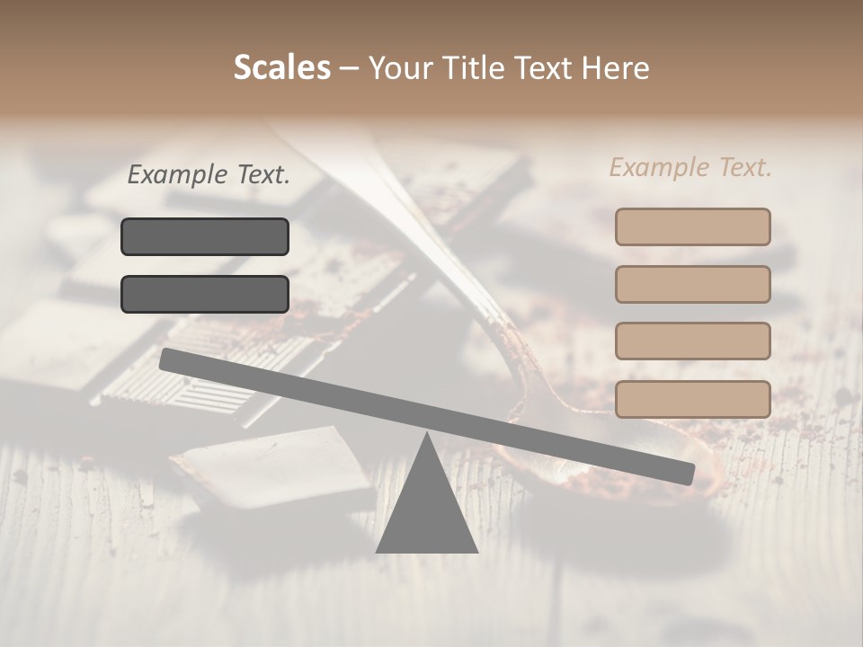 Dessert Cocoa Heap PowerPoint Template