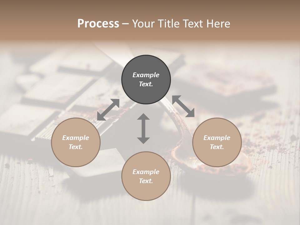 Dessert Cocoa Heap PowerPoint Template