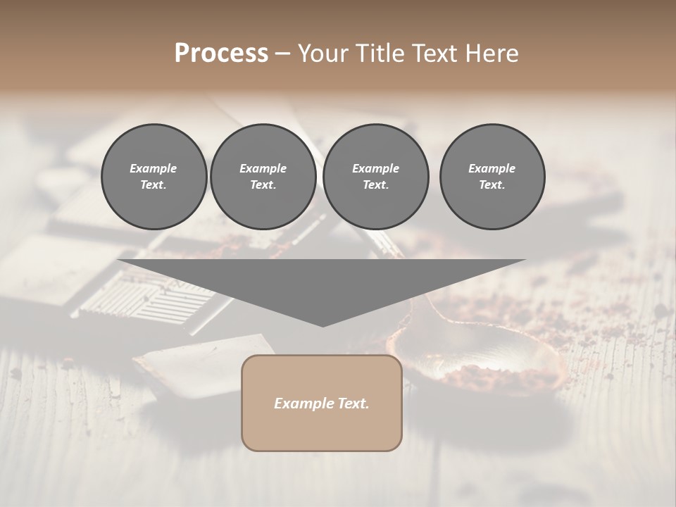 Dessert Cocoa Heap PowerPoint Template