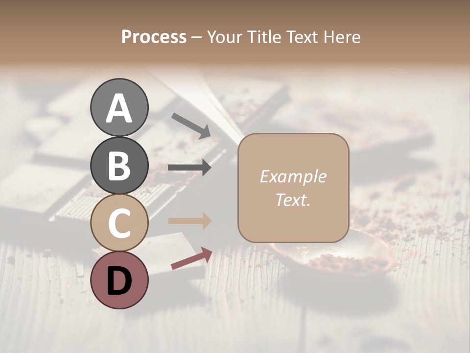 Dessert Cocoa Heap PowerPoint Template