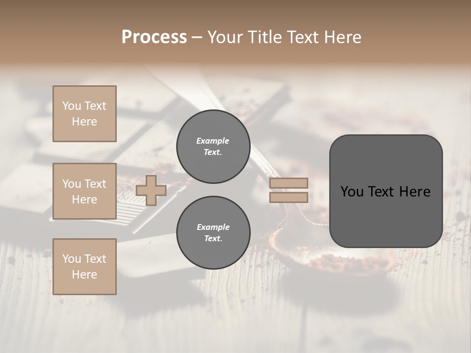 Dessert Cocoa Heap PowerPoint Template