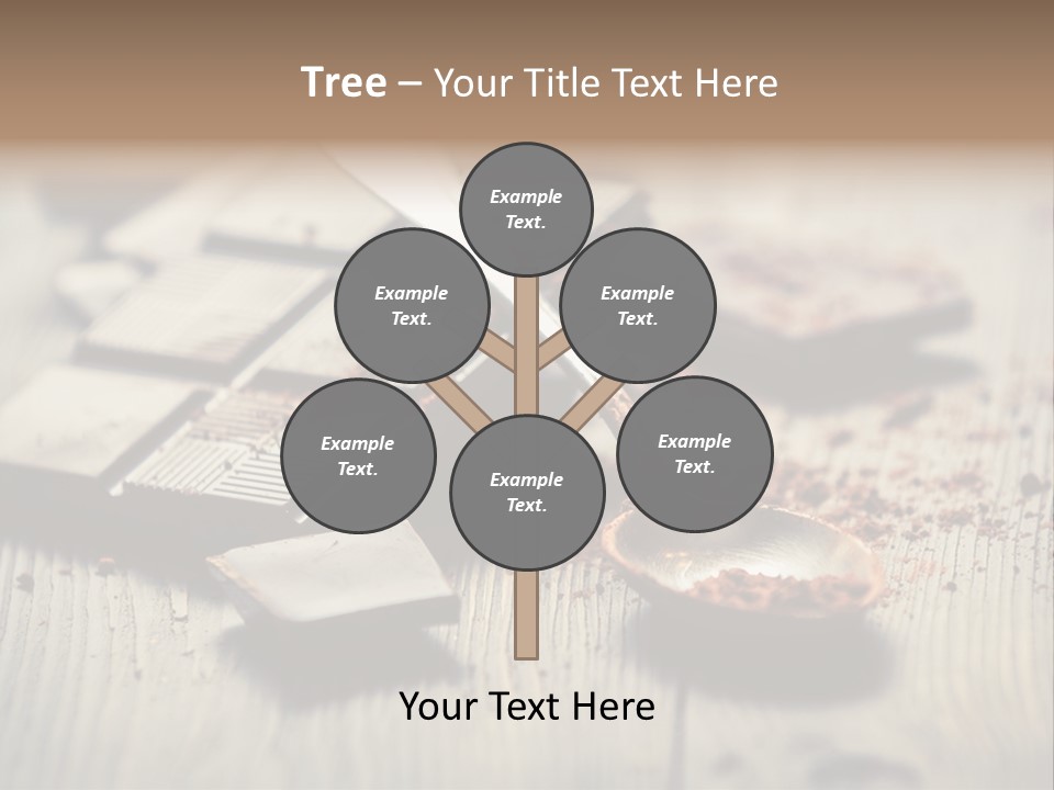 Dessert Cocoa Heap PowerPoint Template