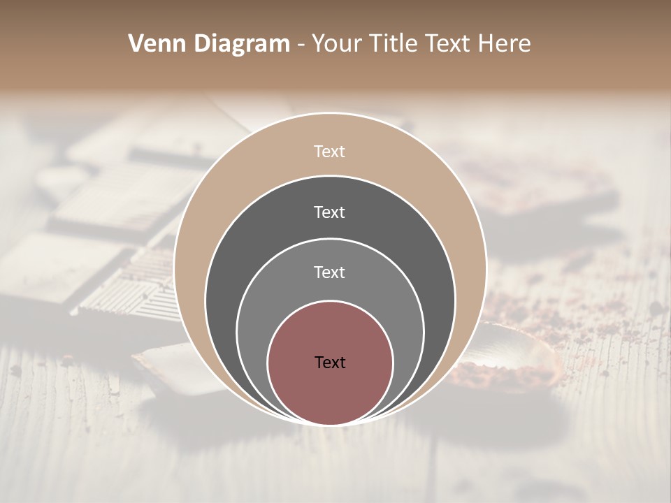 Dessert Cocoa Heap PowerPoint Template