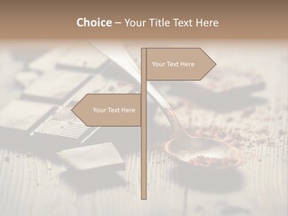 Dessert Cocoa Heap PowerPoint Template