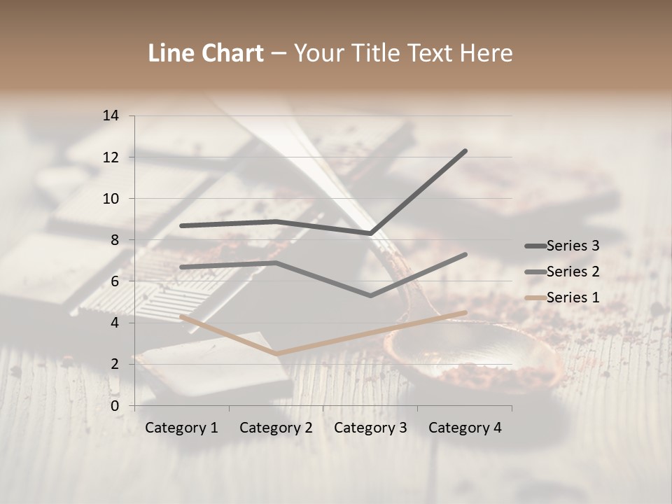 Dessert Cocoa Heap PowerPoint Template