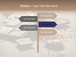 Dessert Cocoa Heap PowerPoint Template