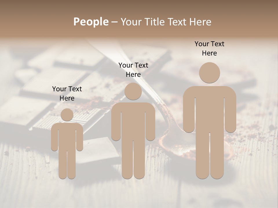 Dessert Cocoa Heap PowerPoint Template