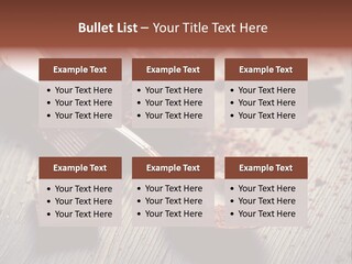Ground Milk Chocolate Spoon PowerPoint Template