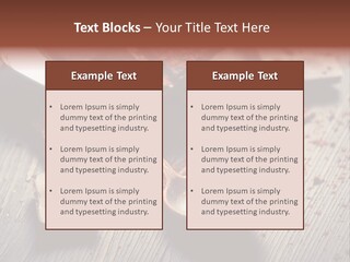 Ground Milk Chocolate Spoon PowerPoint Template