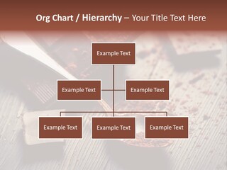 Ground Milk Chocolate Spoon PowerPoint Template