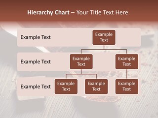 Ground Milk Chocolate Spoon PowerPoint Template