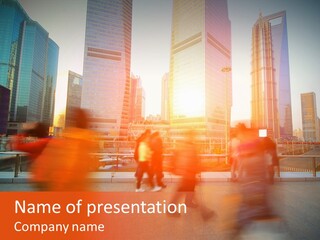 Urban Fuzzy Building PowerPoint Template