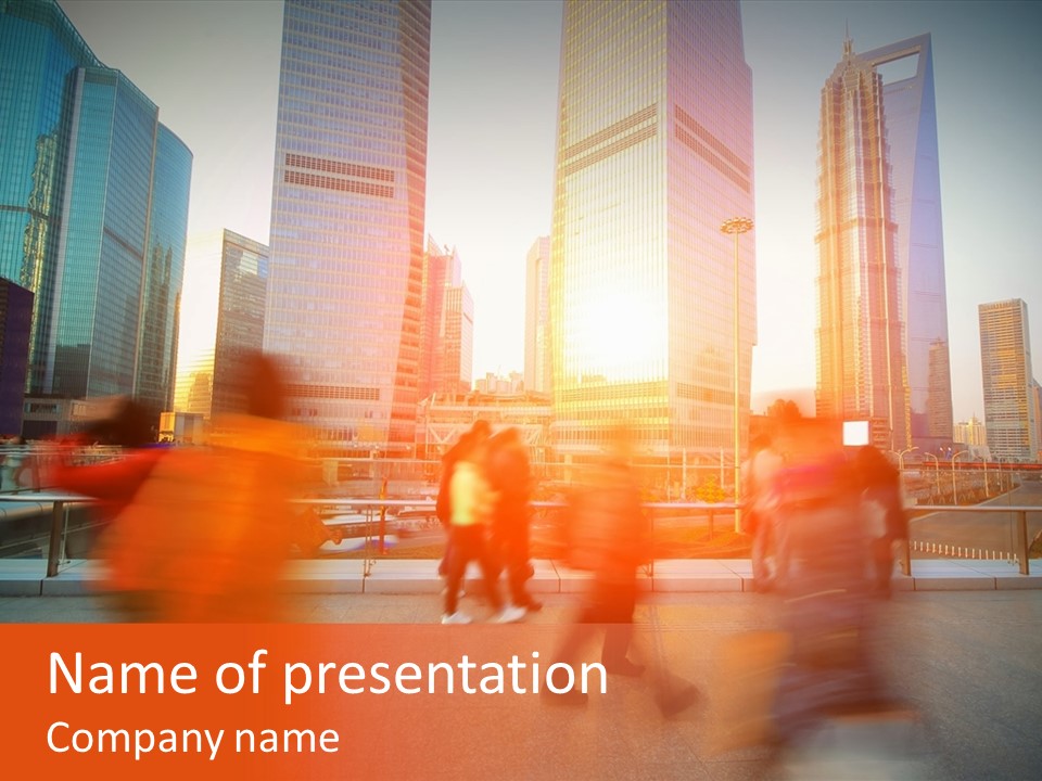 Urban Fuzzy Building PowerPoint Template