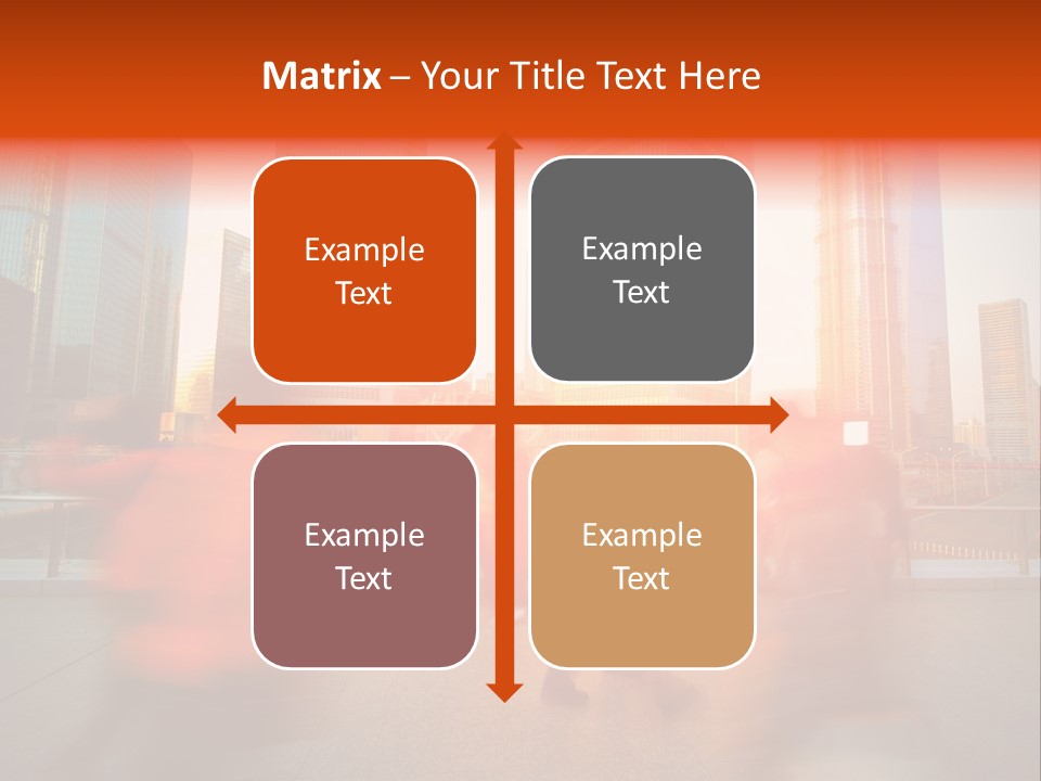 Urban Fuzzy Building PowerPoint Template