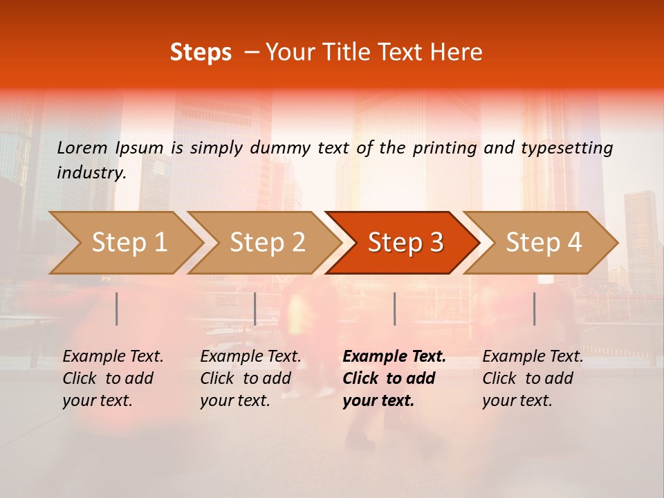 Urban Fuzzy Building PowerPoint Template