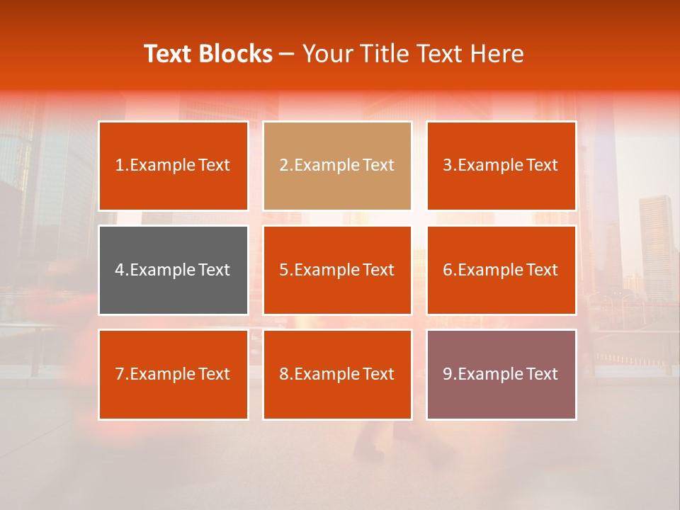 Urban Fuzzy Building PowerPoint Template