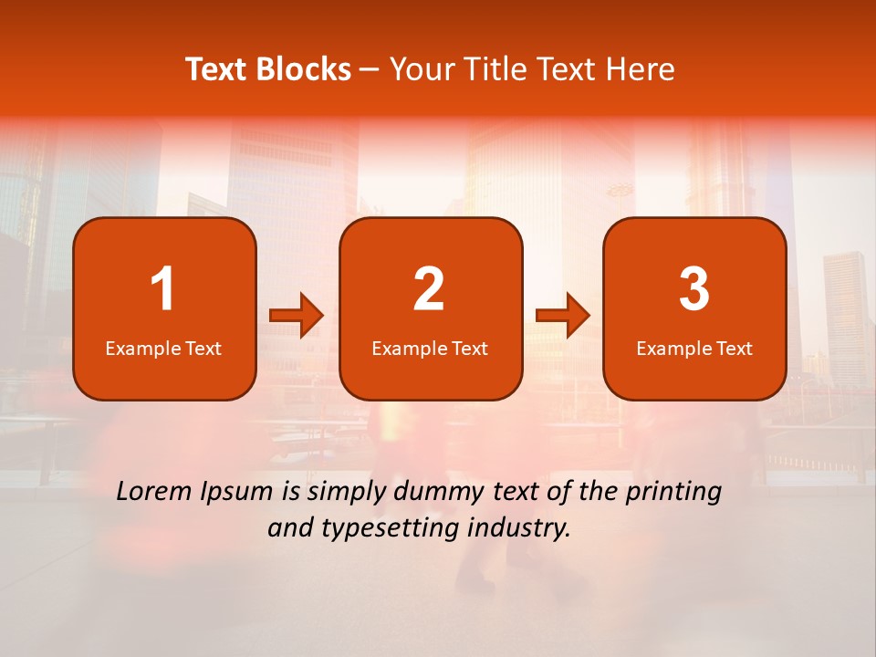 Urban Fuzzy Building PowerPoint Template