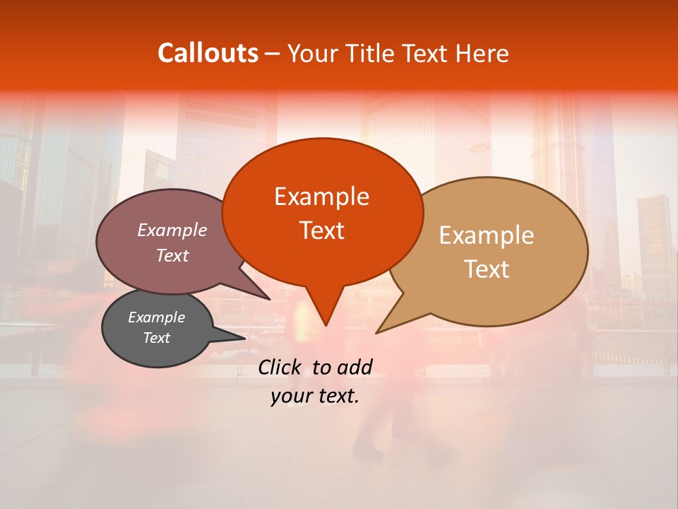Urban Fuzzy Building PowerPoint Template