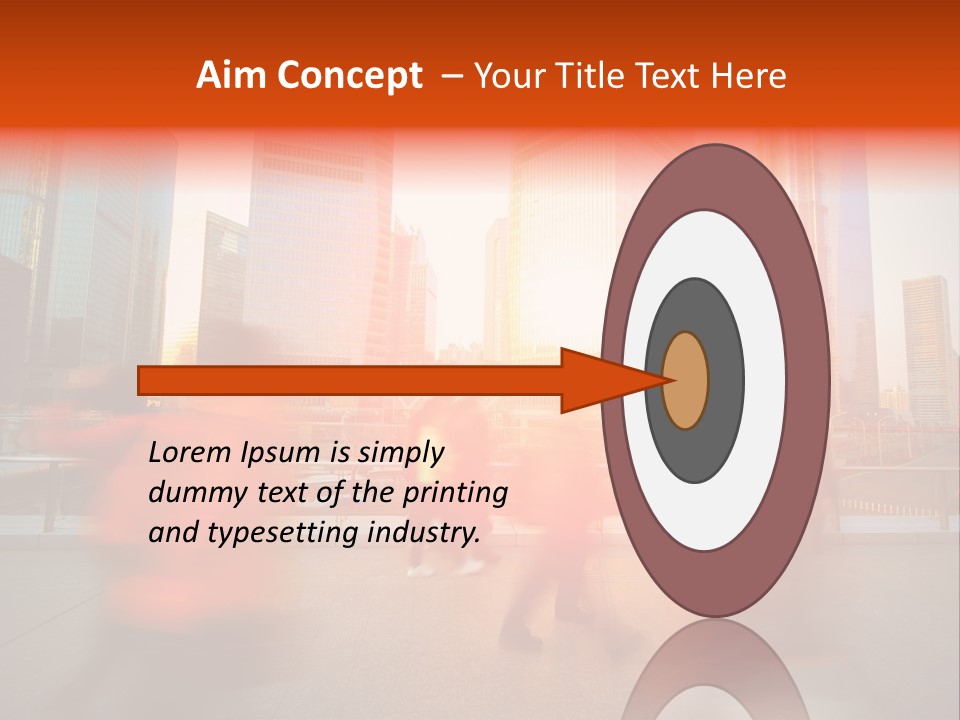 Urban Fuzzy Building PowerPoint Template