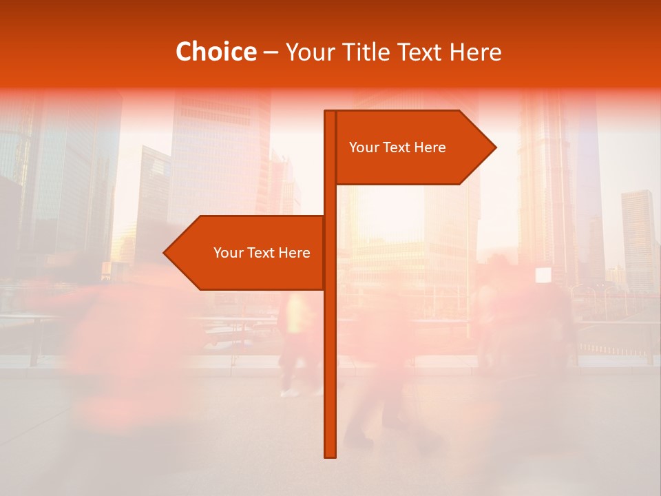 Urban Fuzzy Building PowerPoint Template