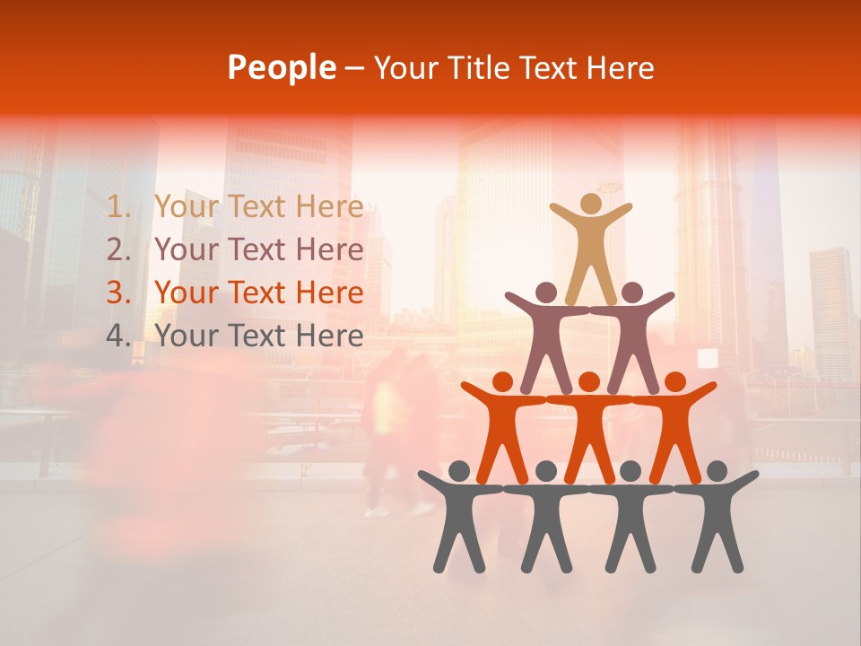 Urban Fuzzy Building PowerPoint Template