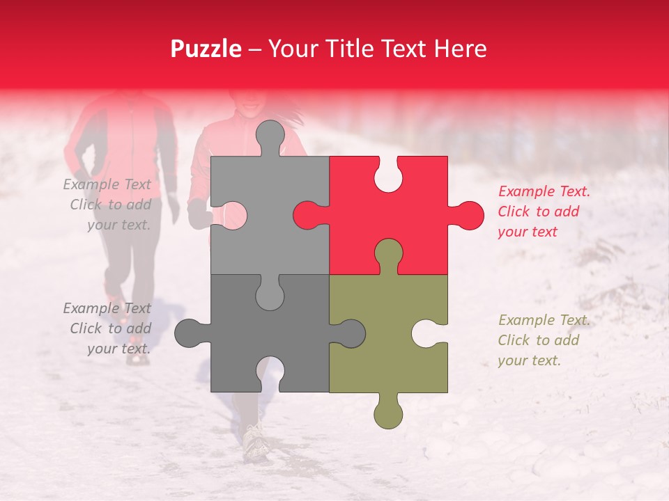 Training Healthy Recreation PowerPoint Template