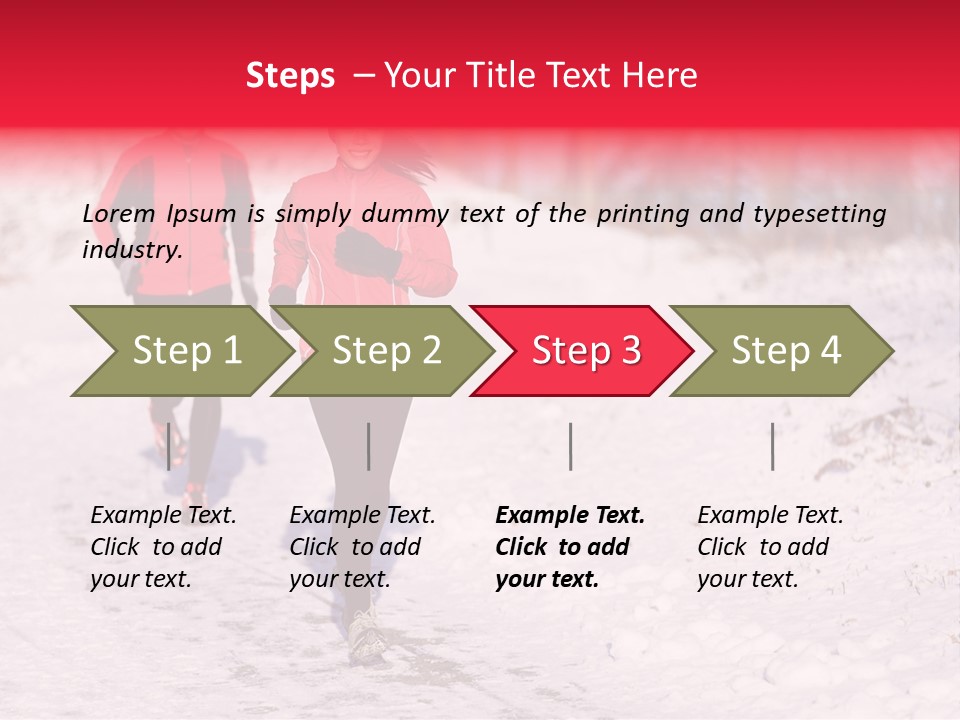Training Healthy Recreation PowerPoint Template