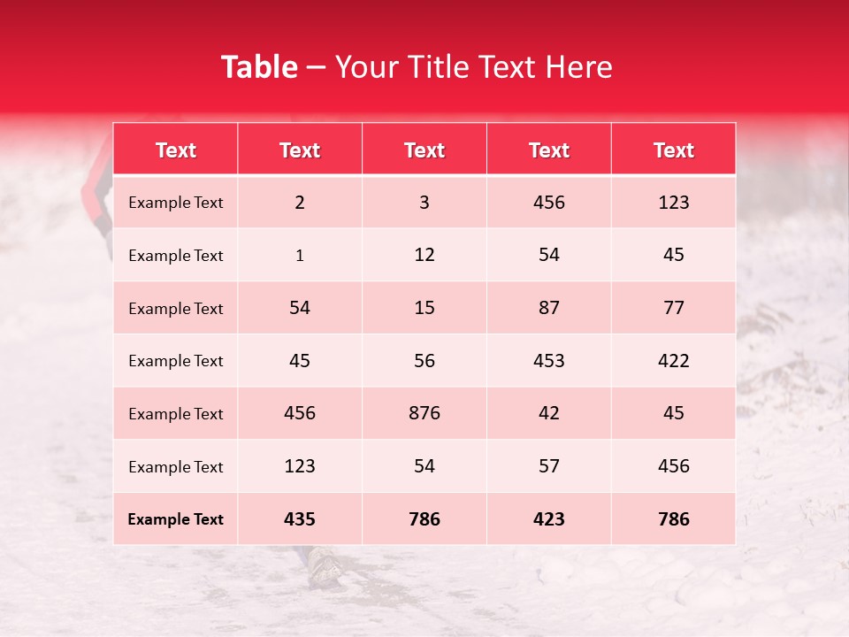 Training Healthy Recreation PowerPoint Template