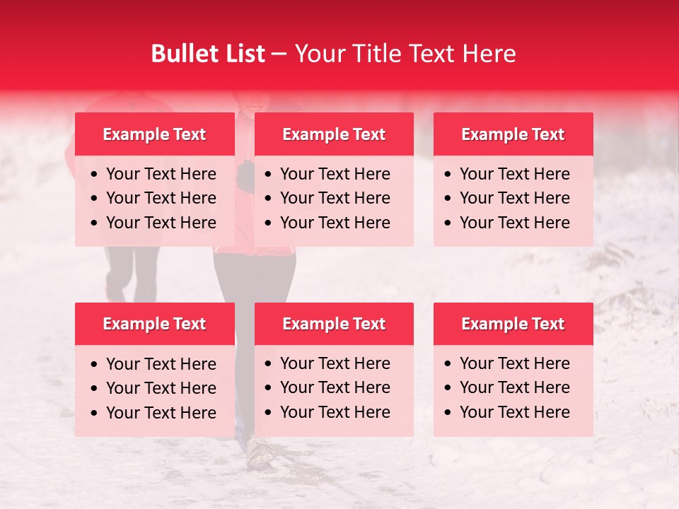 Training Healthy Recreation PowerPoint Template