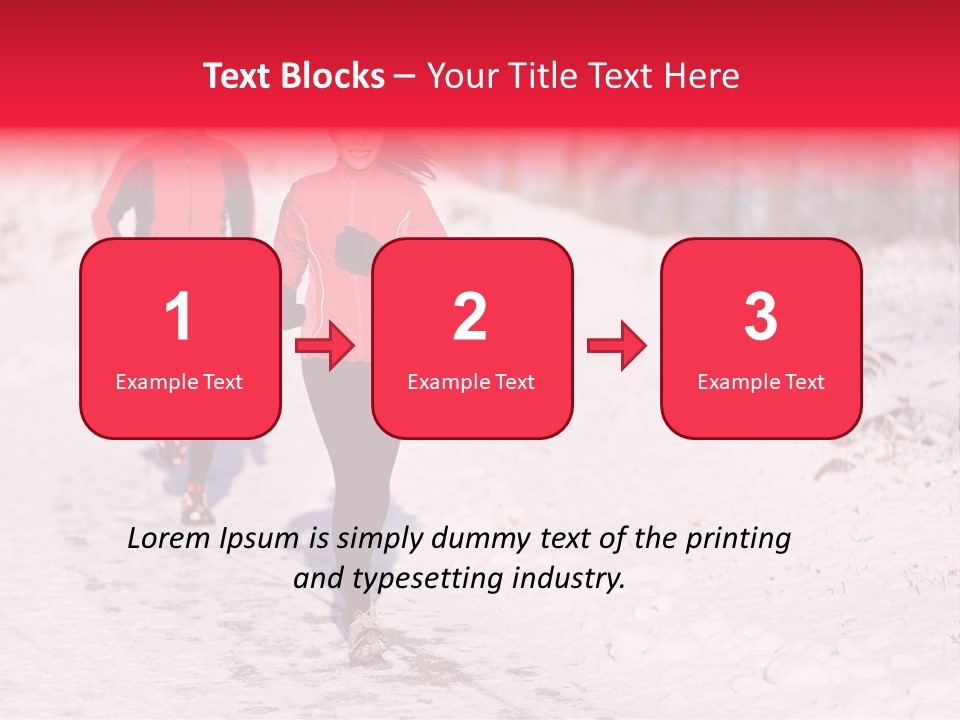 Training Healthy Recreation PowerPoint Template
