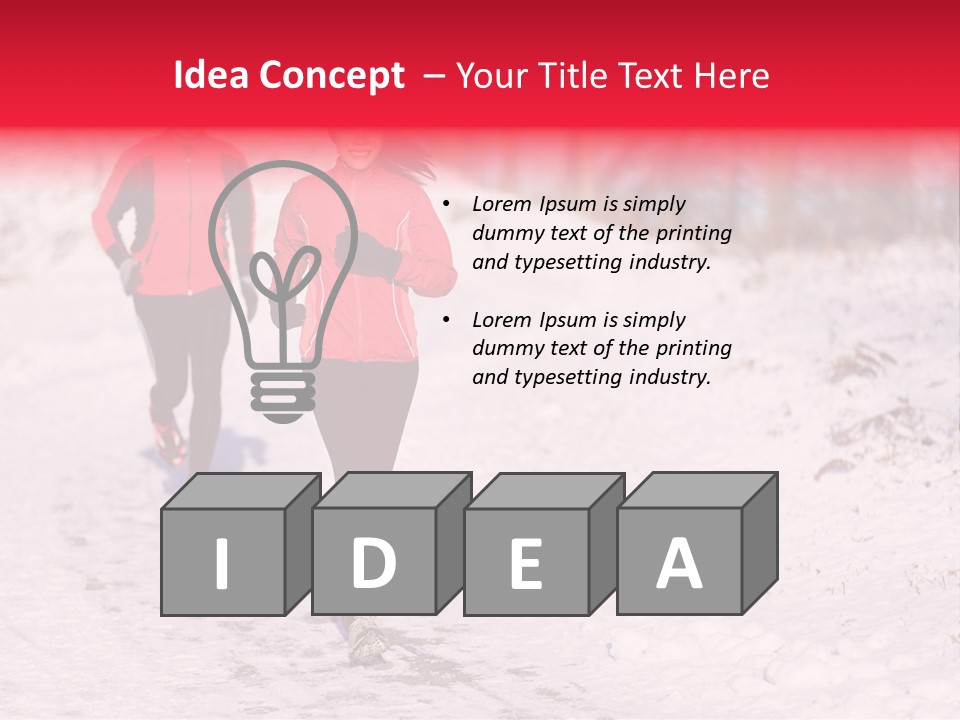 Training Healthy Recreation PowerPoint Template