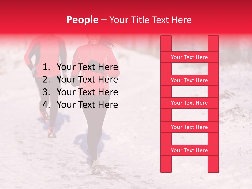 Training Healthy Recreation PowerPoint Template