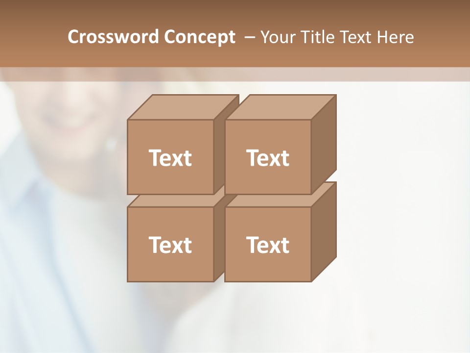 A Man And Woman Holding A Key To A House PowerPoint Template
