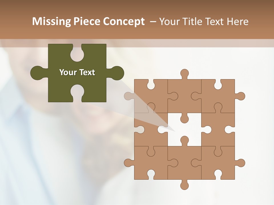 A Man And Woman Holding A Key To A House PowerPoint Template