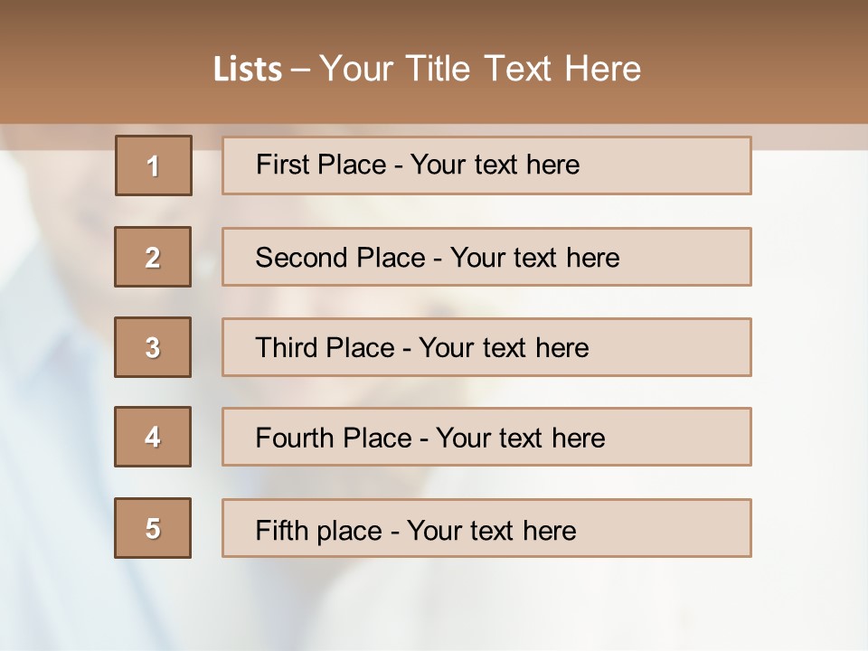 A Man And Woman Holding A Key To A House PowerPoint Template