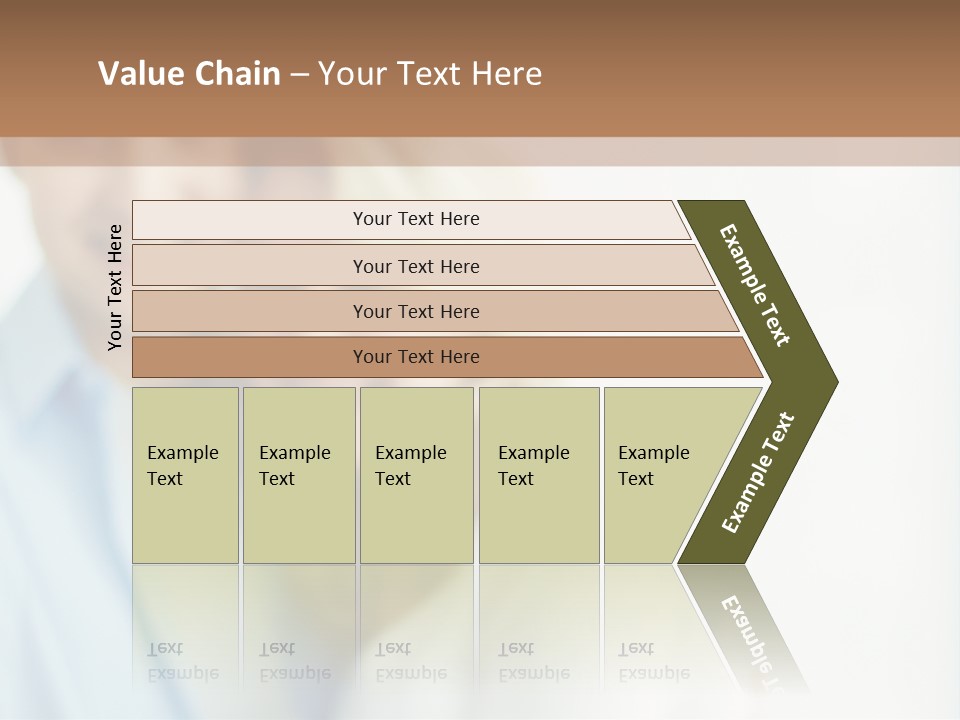 A Man And Woman Holding A Key To A House PowerPoint Template