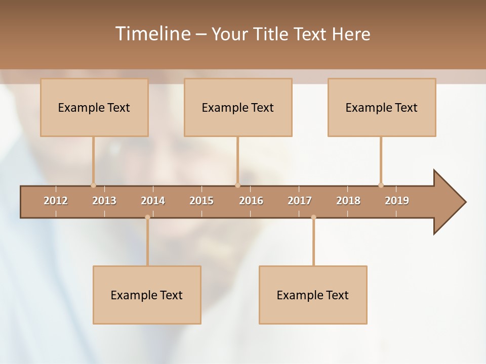 A Man And Woman Holding A Key To A House PowerPoint Template