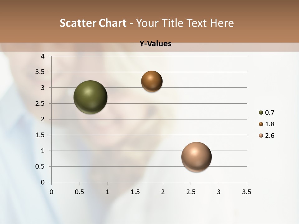 A Man And Woman Holding A Key To A House PowerPoint Template