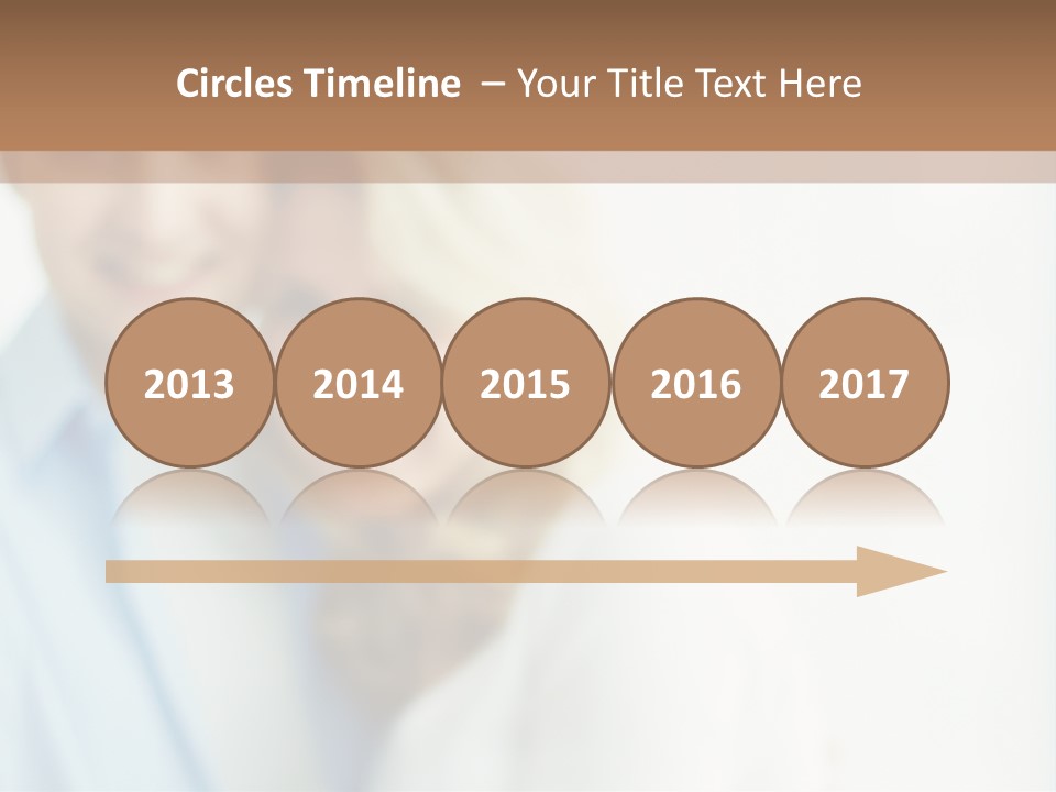 A Man And Woman Holding A Key To A House PowerPoint Template