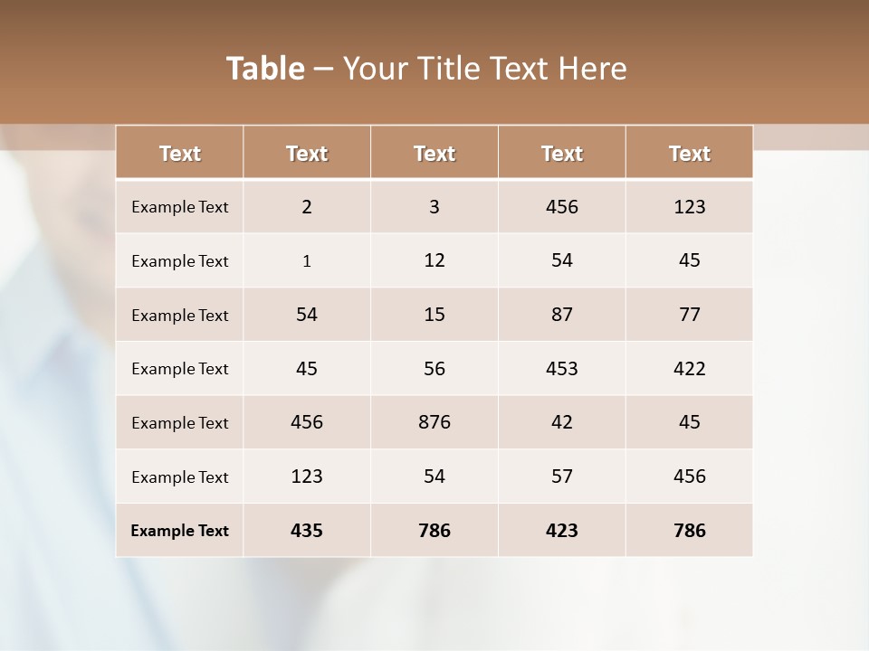 A Man And Woman Holding A Key To A House PowerPoint Template