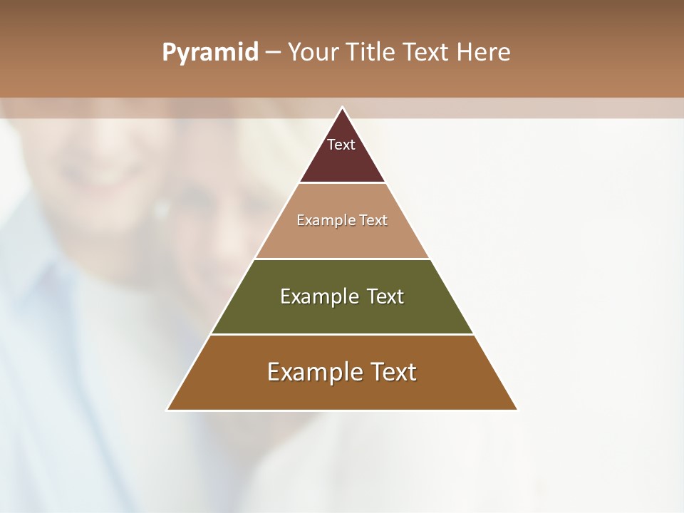 A Man And Woman Holding A Key To A House PowerPoint Template