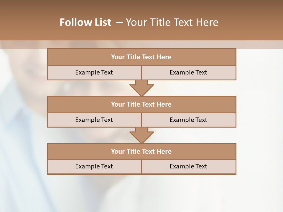 A Man And Woman Holding A Key To A House PowerPoint Template
