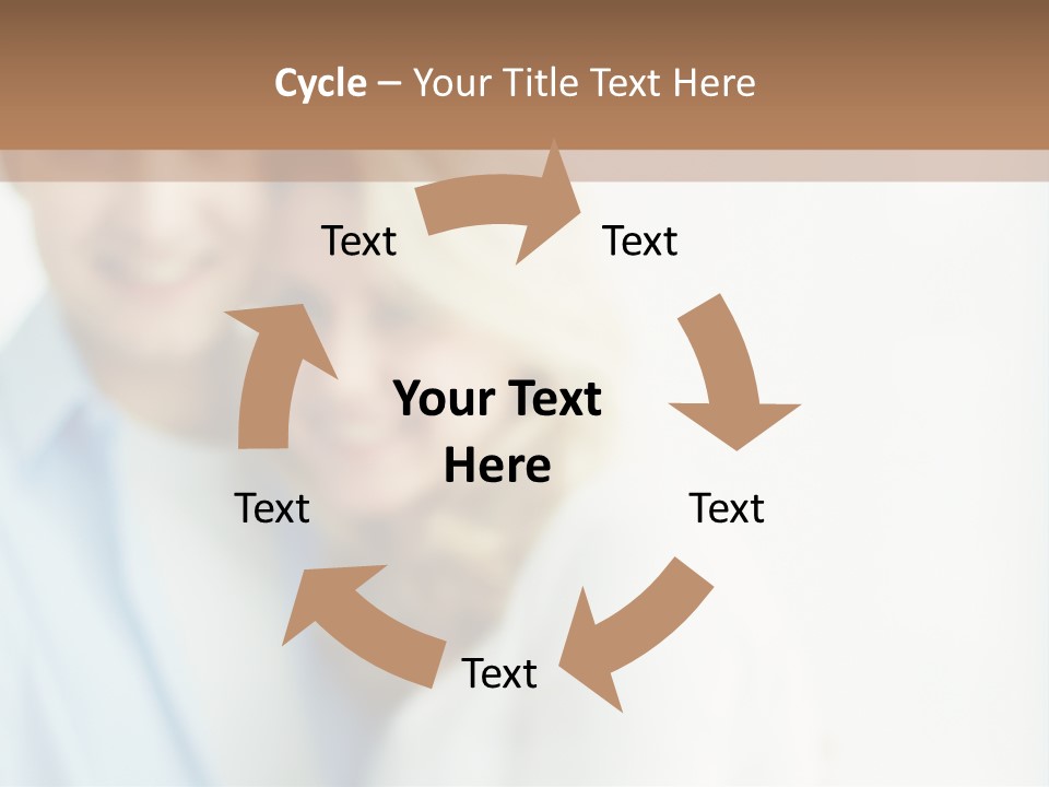 A Man And Woman Holding A Key To A House PowerPoint Template