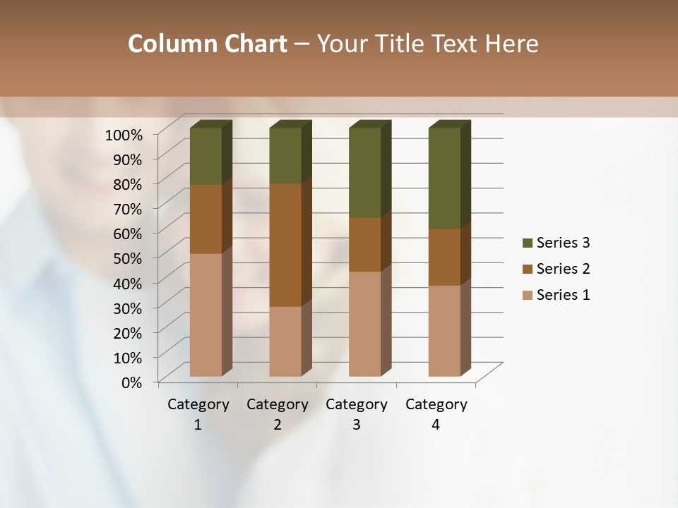 A Man And Woman Holding A Key To A House PowerPoint Template